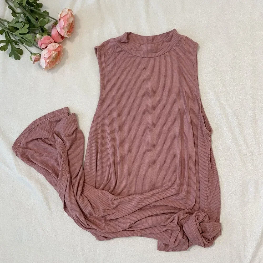 Forever21 Dusty Pink Tank Top Mini Dress